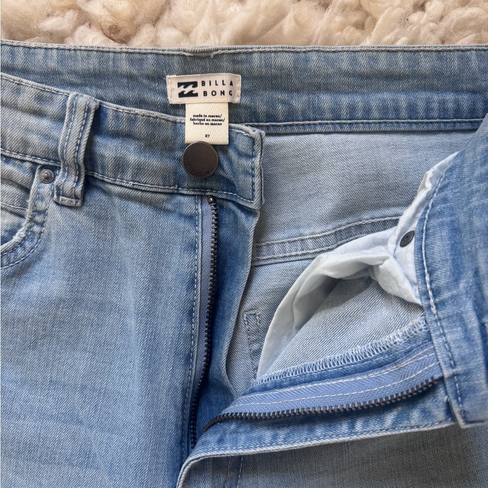 Billabong Light Blue Free Fall High Waist Denim Jeans